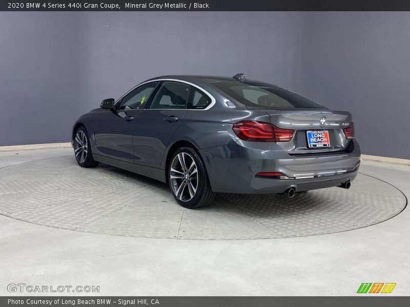 Mineral Grey Metallic / Black 2020 BMW 4 Series 440i Gran Coupe