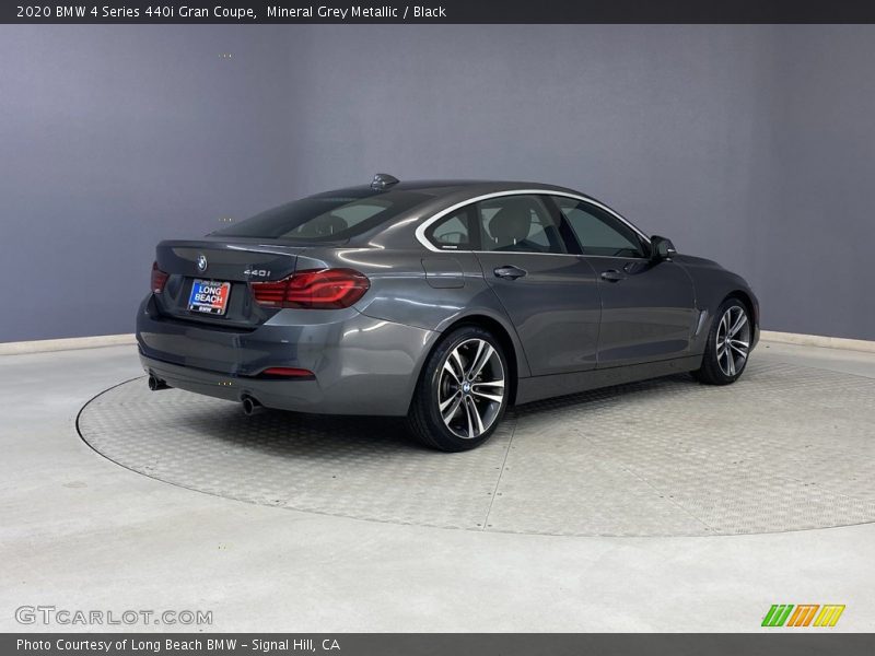 Mineral Grey Metallic / Black 2020 BMW 4 Series 440i Gran Coupe