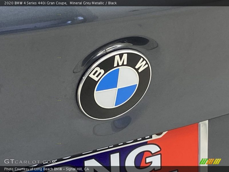 Mineral Grey Metallic / Black 2020 BMW 4 Series 440i Gran Coupe