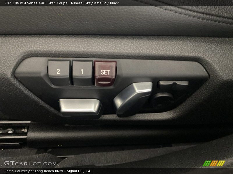 Mineral Grey Metallic / Black 2020 BMW 4 Series 440i Gran Coupe