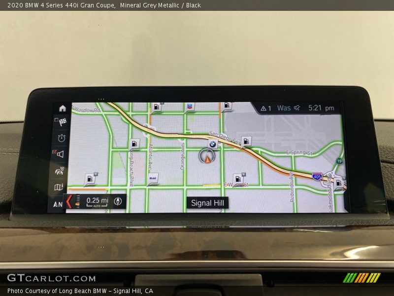 Navigation of 2020 4 Series 440i Gran Coupe