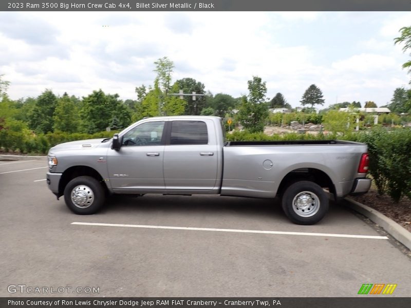 Billet Silver Metallic / Black 2023 Ram 3500 Big Horn Crew Cab 4x4