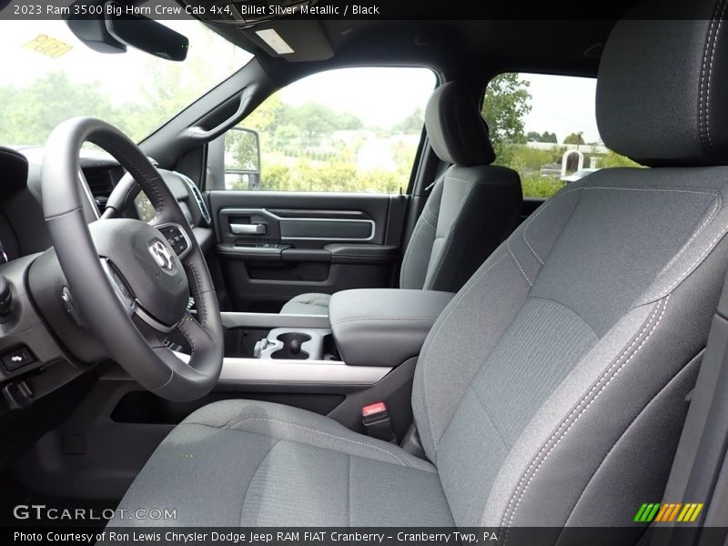 Billet Silver Metallic / Black 2023 Ram 3500 Big Horn Crew Cab 4x4
