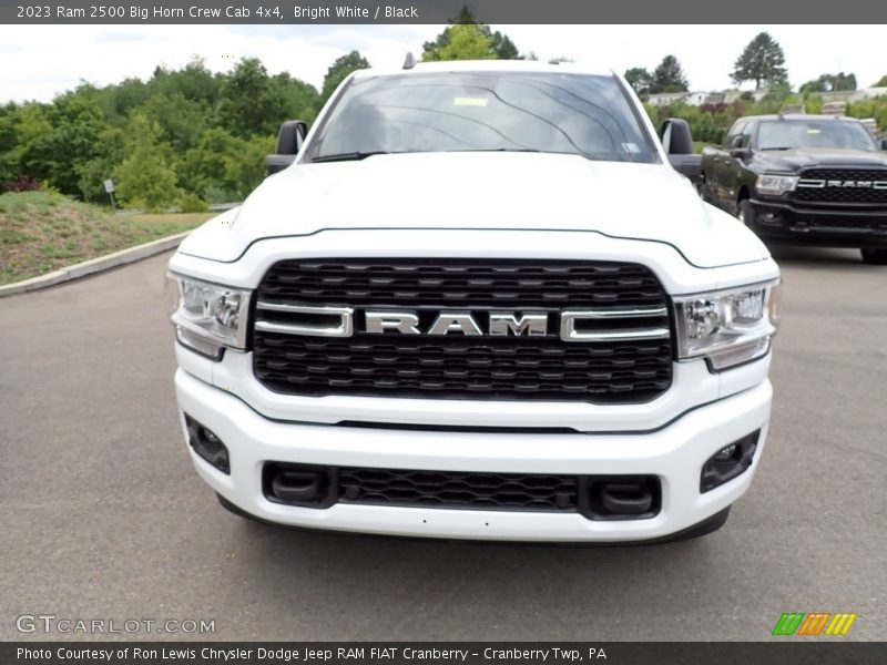 Bright White / Black 2023 Ram 2500 Big Horn Crew Cab 4x4