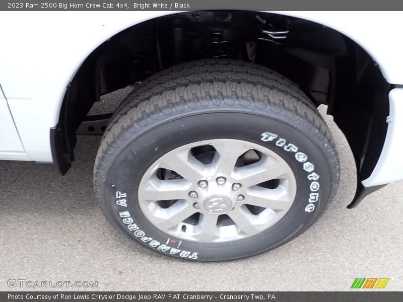 Bright White / Black 2023 Ram 2500 Big Horn Crew Cab 4x4