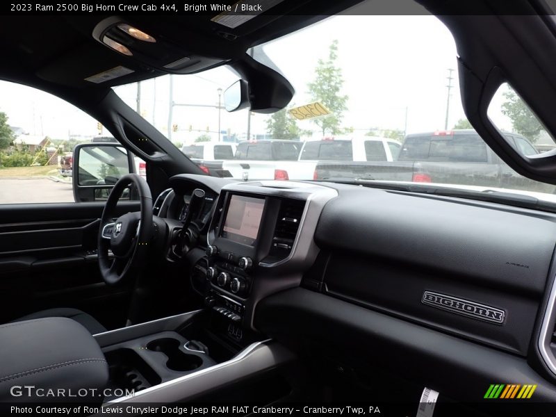 Bright White / Black 2023 Ram 2500 Big Horn Crew Cab 4x4