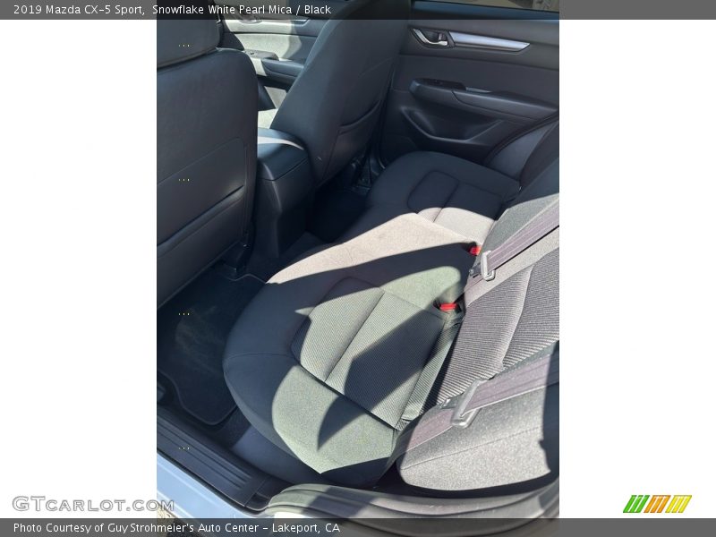 Snowflake White Pearl Mica / Black 2019 Mazda CX-5 Sport