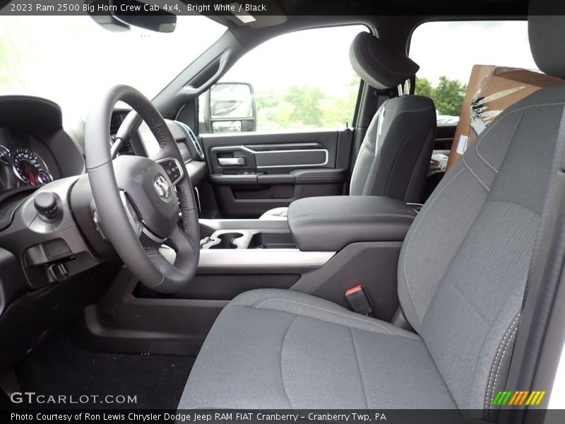 Bright White / Black 2023 Ram 2500 Big Horn Crew Cab 4x4