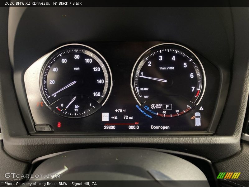 Jet Black / Black 2020 BMW X2 xDrive28i