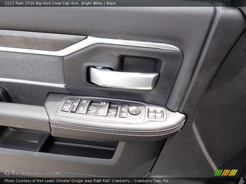 Bright White / Black 2023 Ram 2500 Big Horn Crew Cab 4x4