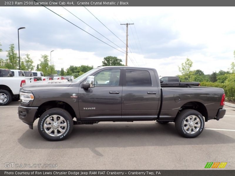 Granite Crystal Metallic / Black 2023 Ram 2500 Laramie Crew Cab 4x4