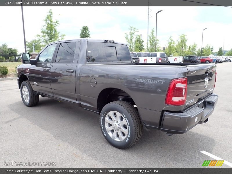 Granite Crystal Metallic / Black 2023 Ram 2500 Laramie Crew Cab 4x4