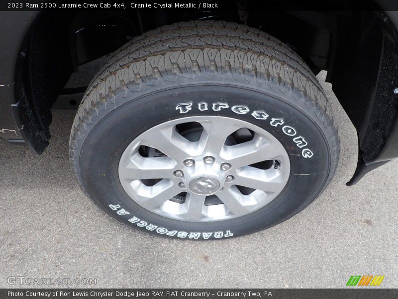 Granite Crystal Metallic / Black 2023 Ram 2500 Laramie Crew Cab 4x4