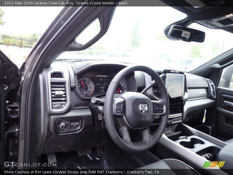 Granite Crystal Metallic / Black 2023 Ram 2500 Laramie Crew Cab 4x4