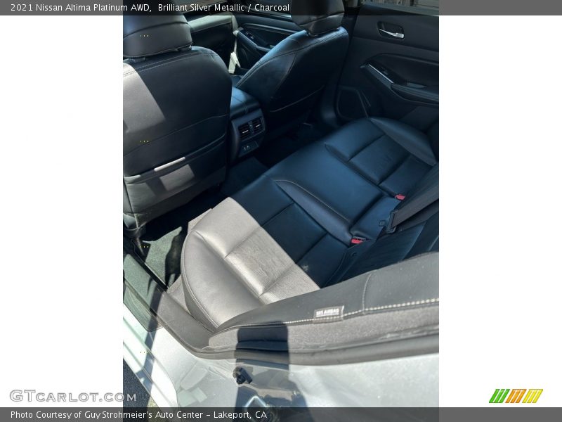 Brilliant Silver Metallic / Charcoal 2021 Nissan Altima Platinum AWD