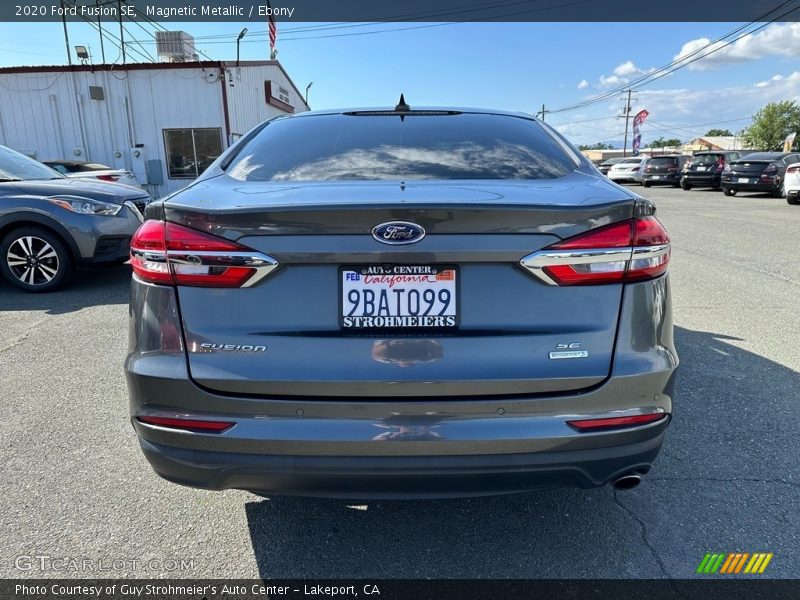 Magnetic Metallic / Ebony 2020 Ford Fusion SE