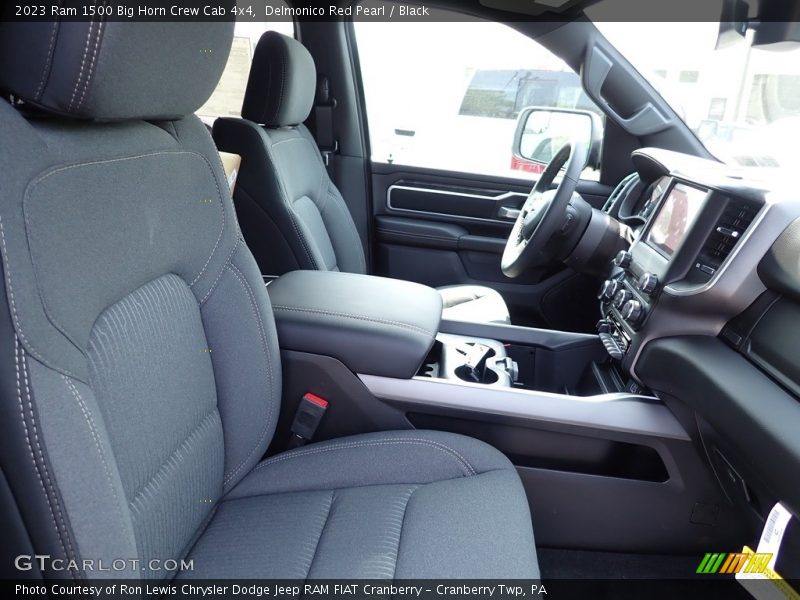 Delmonico Red Pearl / Black 2023 Ram 1500 Big Horn Crew Cab 4x4