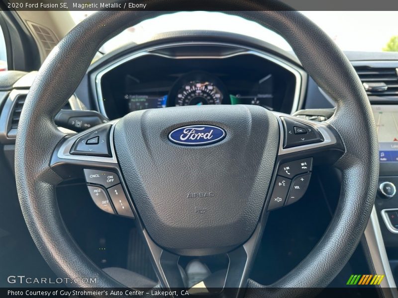 Magnetic Metallic / Ebony 2020 Ford Fusion SE
