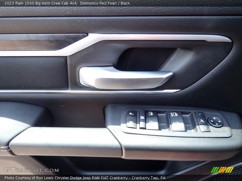 Delmonico Red Pearl / Black 2023 Ram 1500 Big Horn Crew Cab 4x4