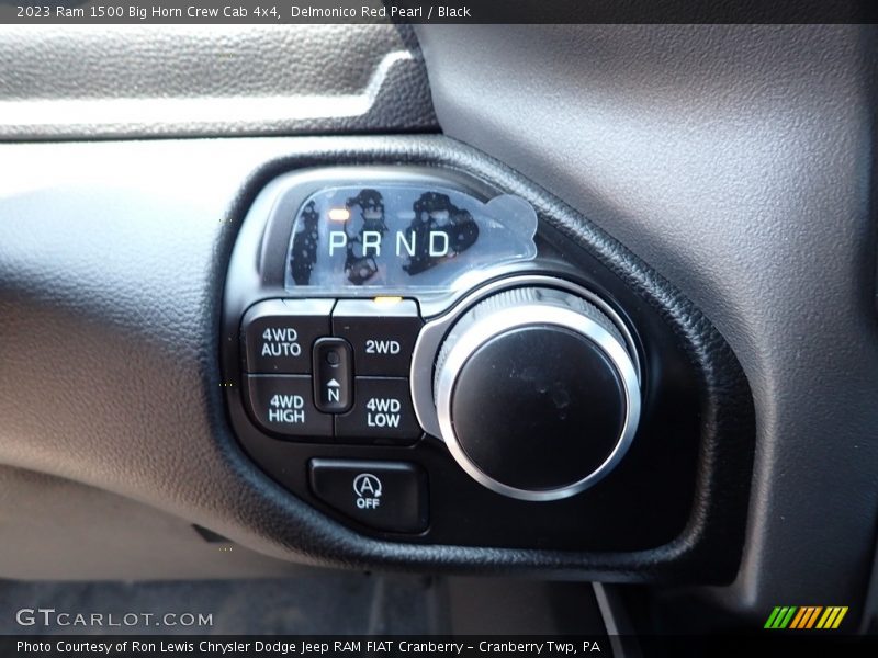 Delmonico Red Pearl / Black 2023 Ram 1500 Big Horn Crew Cab 4x4