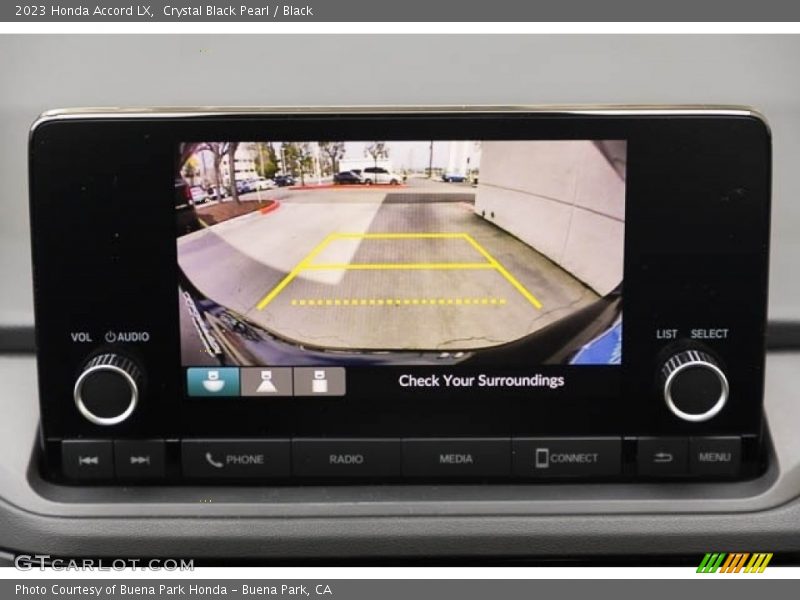 Crystal Black Pearl / Black 2023 Honda Accord LX