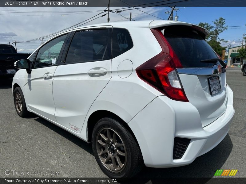 White Orchid Pearl / Black 2017 Honda Fit EX