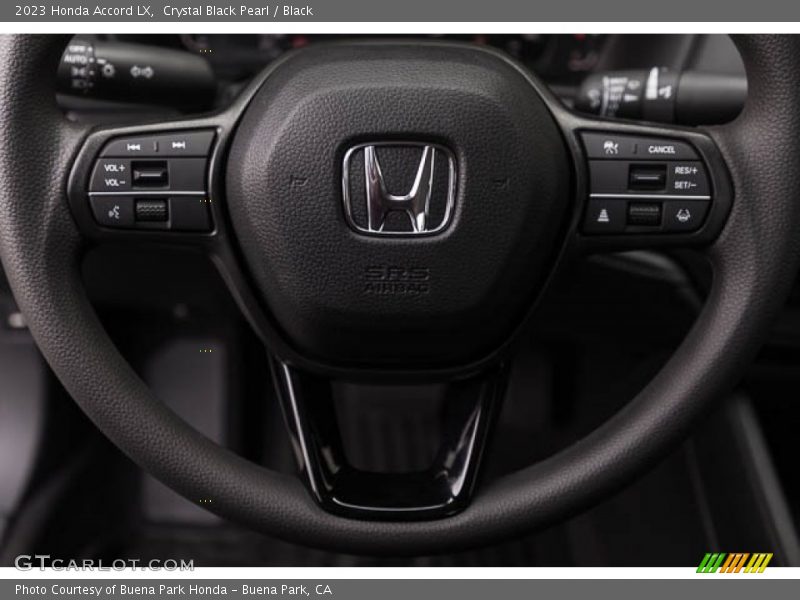 Crystal Black Pearl / Black 2023 Honda Accord LX