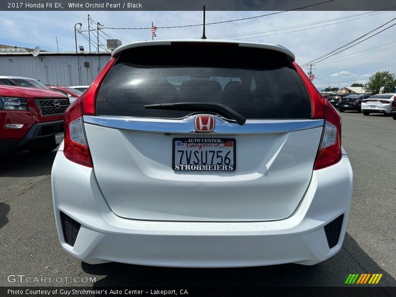 White Orchid Pearl / Black 2017 Honda Fit EX