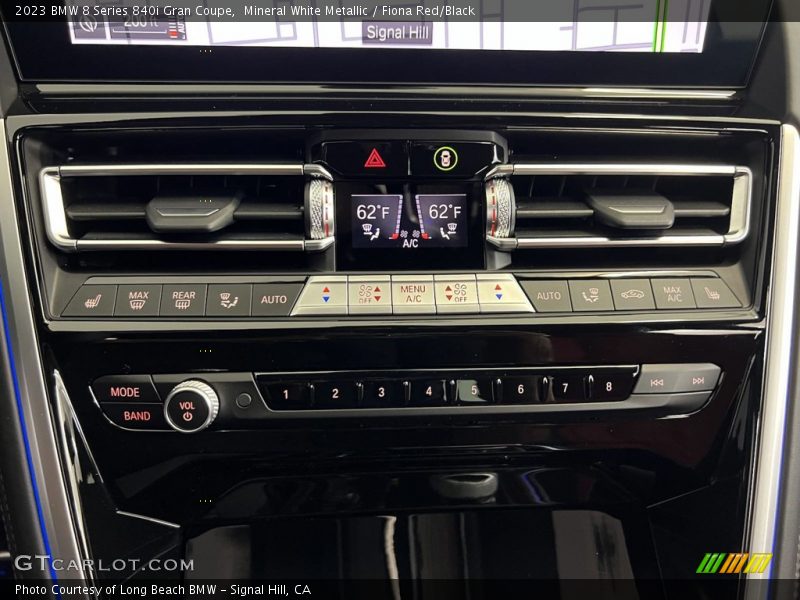 Controls of 2023 8 Series 840i Gran Coupe