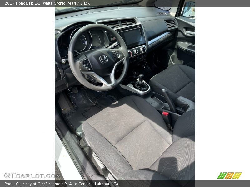 Front Seat of 2017 Fit EX