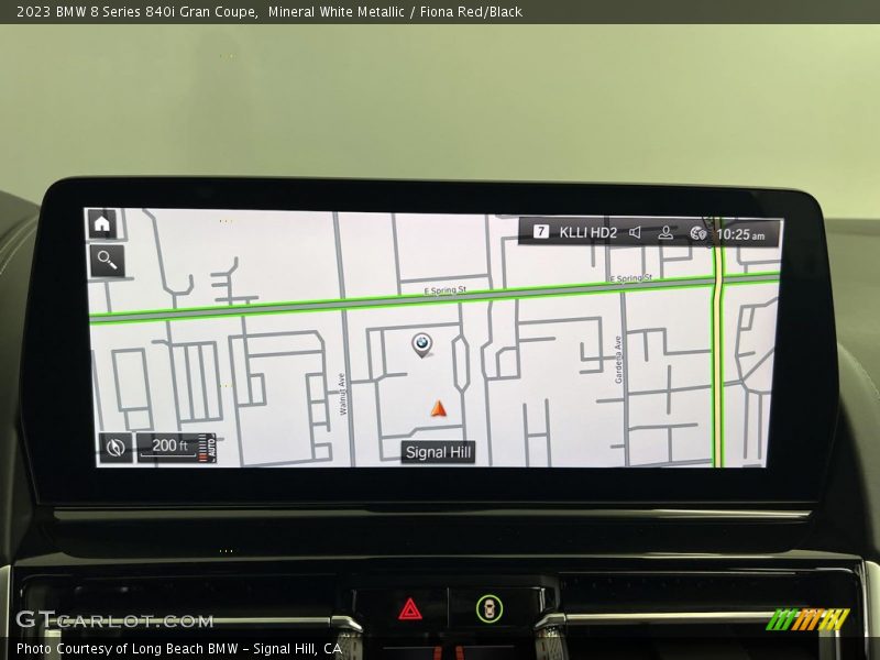 Navigation of 2023 8 Series 840i Gran Coupe