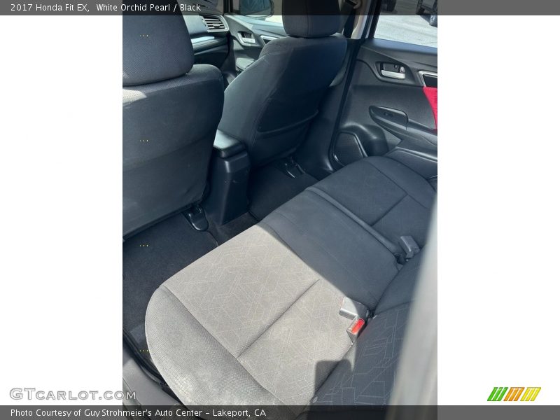 White Orchid Pearl / Black 2017 Honda Fit EX
