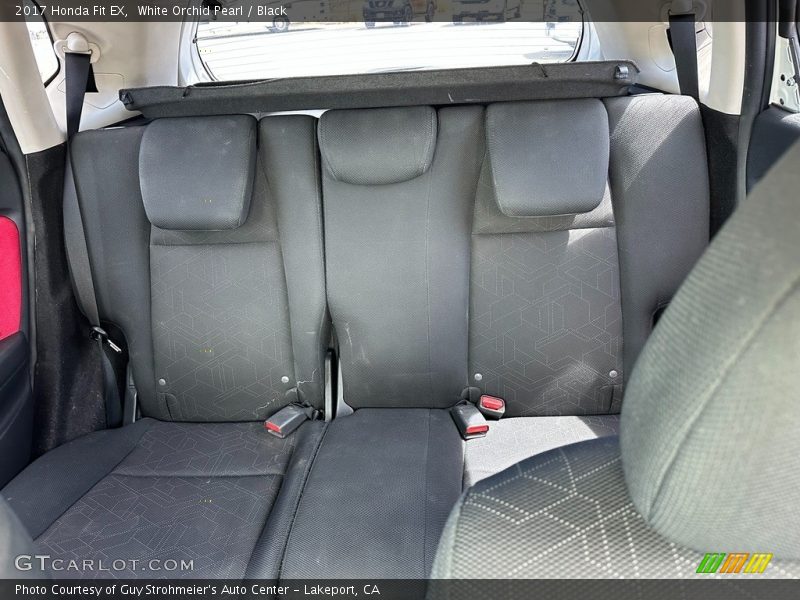 White Orchid Pearl / Black 2017 Honda Fit EX
