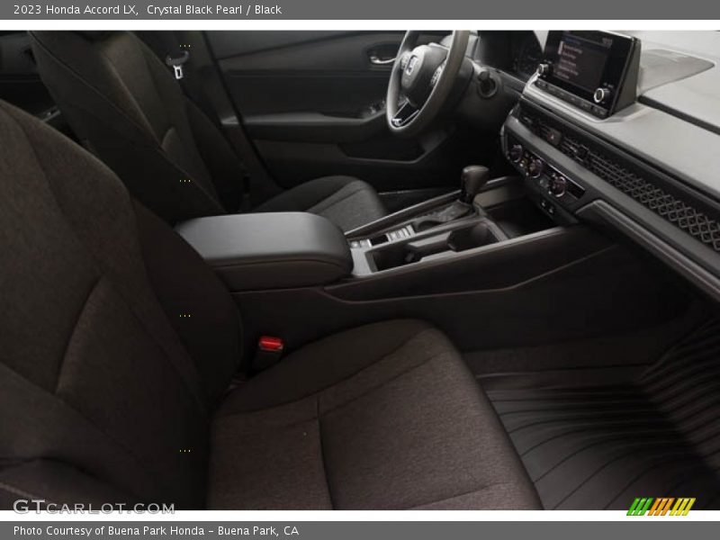 Crystal Black Pearl / Black 2023 Honda Accord LX