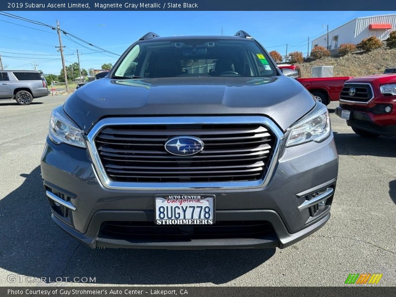 Magnetite Gray Metallic / Slate Black 2019 Subaru Ascent Limited