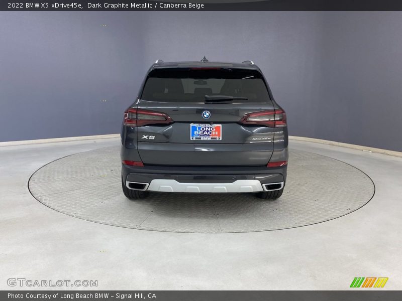 Dark Graphite Metallic / Canberra Beige 2022 BMW X5 xDrive45e