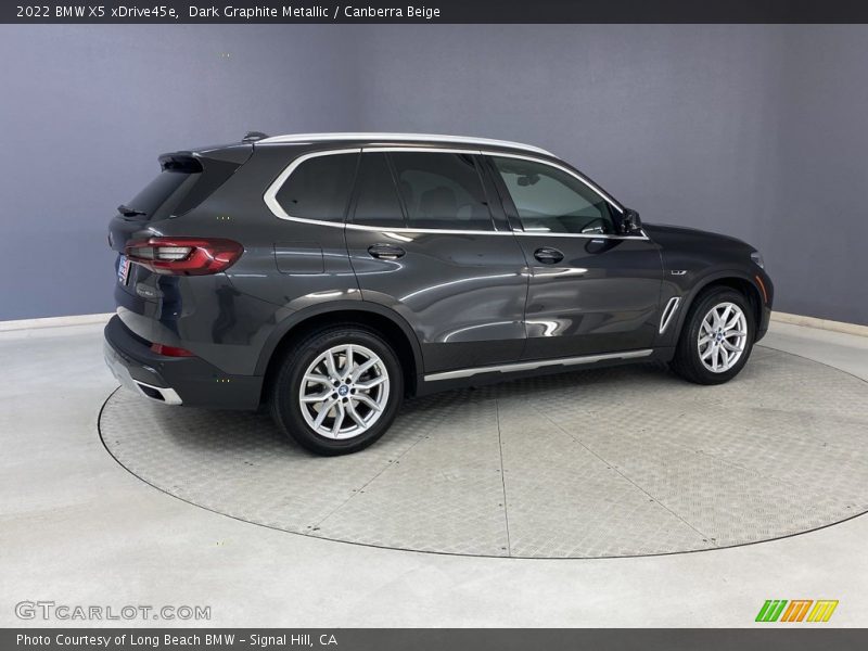 Dark Graphite Metallic / Canberra Beige 2022 BMW X5 xDrive45e