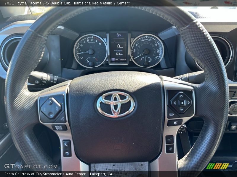 2021 Tacoma SR5 Double Cab Steering Wheel