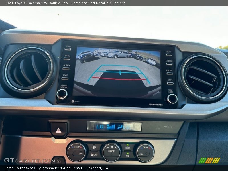 Controls of 2021 Tacoma SR5 Double Cab