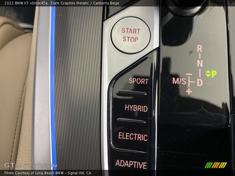 Controls of 2022 X5 xDrive45e