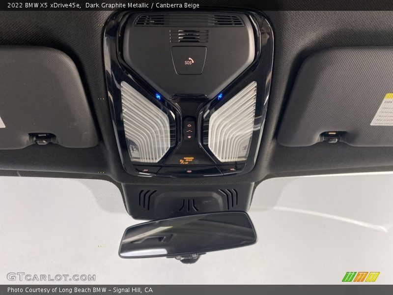 Dark Graphite Metallic / Canberra Beige 2022 BMW X5 xDrive45e