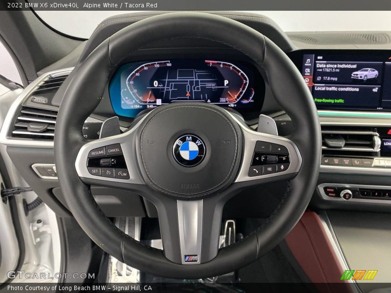 2022 X6 xDrive40i Steering Wheel
