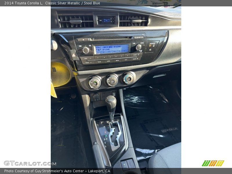 Classic Silver Metallic / Steel Blue 2014 Toyota Corolla L