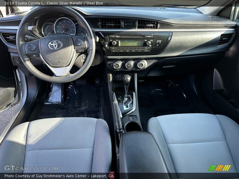 Classic Silver Metallic / Steel Blue 2014 Toyota Corolla L