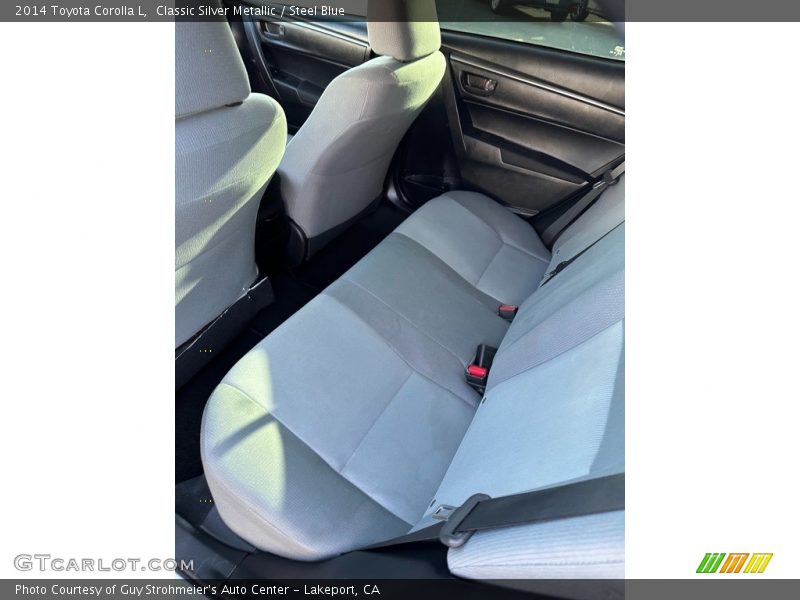 Classic Silver Metallic / Steel Blue 2014 Toyota Corolla L
