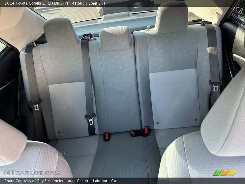 Classic Silver Metallic / Steel Blue 2014 Toyota Corolla L