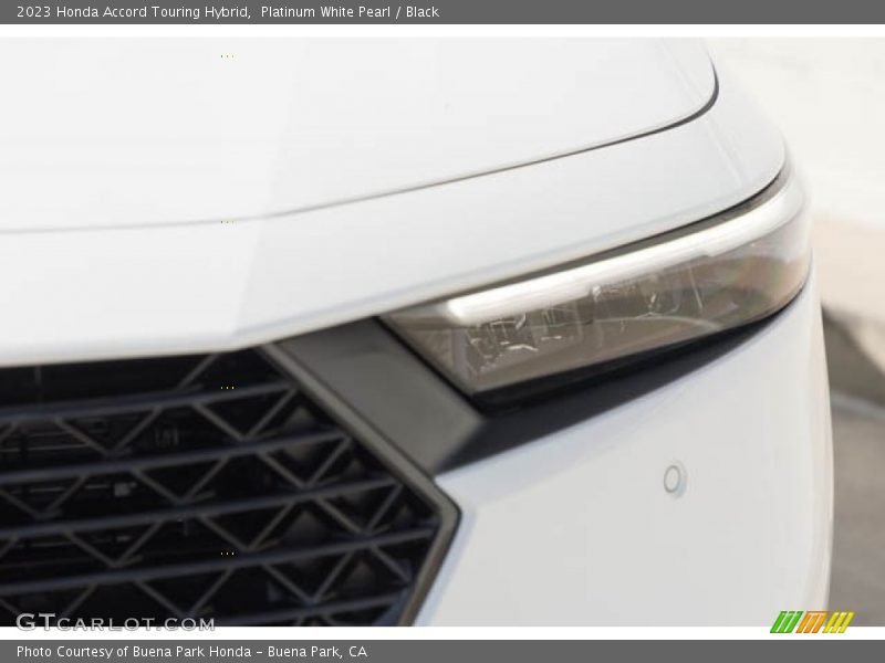 Platinum White Pearl / Black 2023 Honda Accord Touring Hybrid