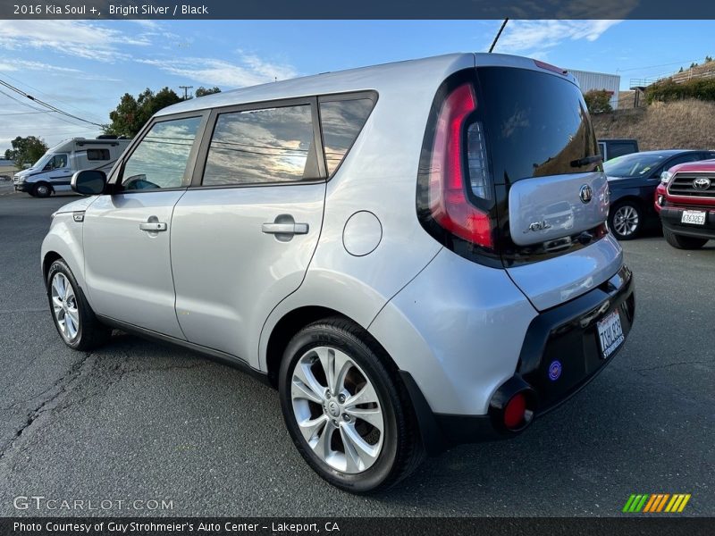 Bright Silver / Black 2016 Kia Soul +