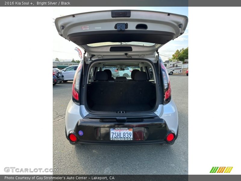 Bright Silver / Black 2016 Kia Soul +