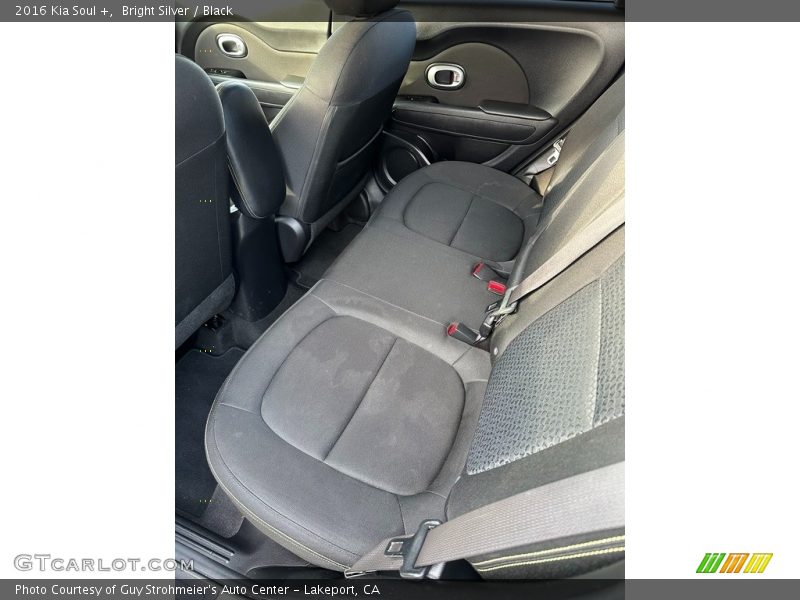 Bright Silver / Black 2016 Kia Soul +
